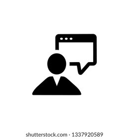support, help center, human, icon. Element of web for mobile concept and web apps illustration. Icon for website design and development, app development. Premium icon