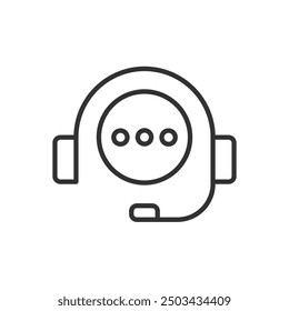 Icono de Asistencia - Icono de centro de llamadas
