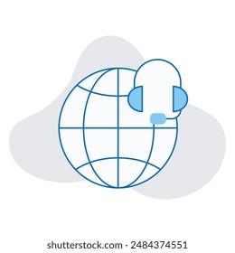 Support icon, Comprehensive Support Solutions icon, 247 Customer Support Services icon