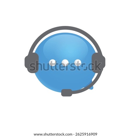 Support icon design. Call center icon design. Vector illustration.