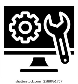 It Support Icon Element For Design