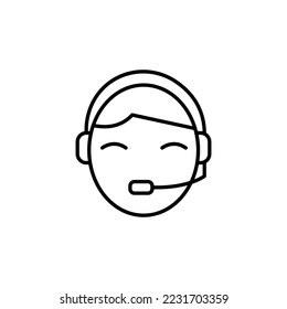 Compatibilidad con el diseño de estilos de contorno de iconos. ilustración vectorial. Soporte aislado en el fondo blanco.