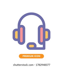 support icon pack isolated on white background. for your web site design, logo, app, UI. Vector graphics illustration and editable stroke. EPS 10.