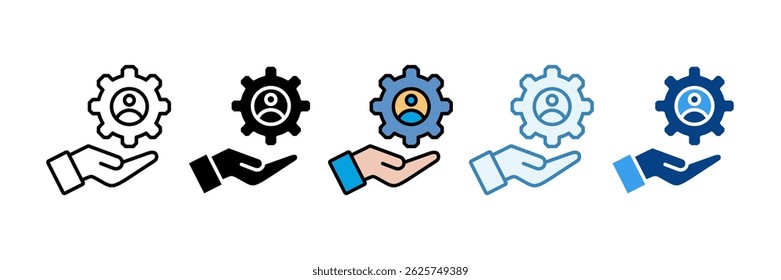 Suporte à Coleção de Vários Estilos do Conjunto de Ícones