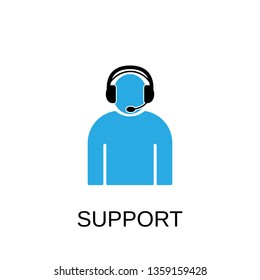Support icon. Support symbol design. Stock - Vector illustration can be used for web