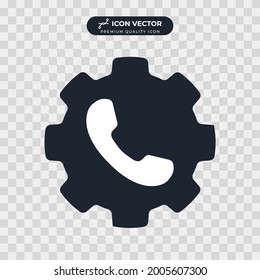 plantilla de símbolo de icono de soporte para la ilustración vectorial de la colección de diseño gráfico y web