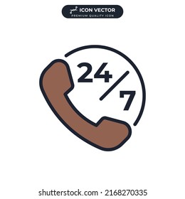 plantilla de símbolo de icono de soporte para la ilustración vectorial de la colección de diseño gráfico y web