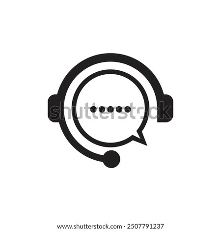 Support icon symbol template for graphic and web design collection logo vector illustration