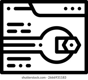 ícone de suporte. Design De Estilo Linear Fino Isolado Em Plano De Fundo Branco