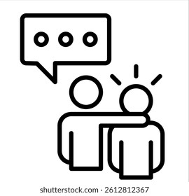 support icon vector concept illustration