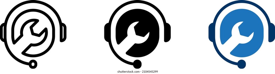 Support Icon  , vector illustration