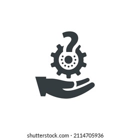 Support icon, Support vector illustration