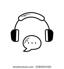 Support icon vector stock illustration