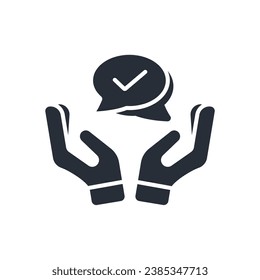 icono de soporte técnico. vector.Curso editable.Signo de estilo lineal para uso de diseño web,logotipo.Ilustración de símbolo.