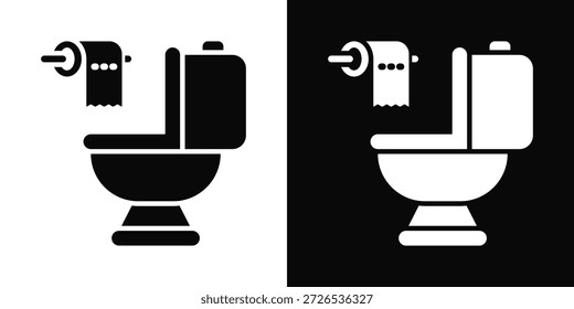 Ícone De Suporte Estilo De Fundo Branco E Preto