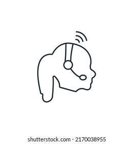 Support icons  symbol vector elements for infographic web