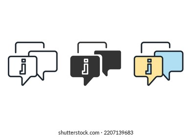 Support icons  symbol vector elements for infographic web