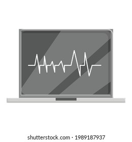 Support laptop repair icon. Cartoon of Support laptop repair vector icon for web design isolated on white background