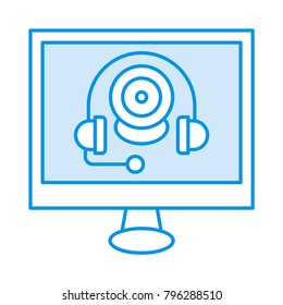 support LCD monitor