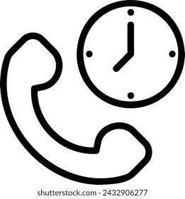 support line icon illustration vector