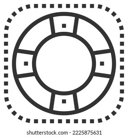 VECTOR DE ICONOS DE LÍNEA DE SOPORTE , Icono DE NEGOCIO 