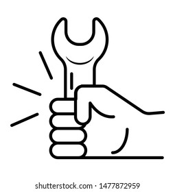 Support Maintenance Icon as EPS 10 File
