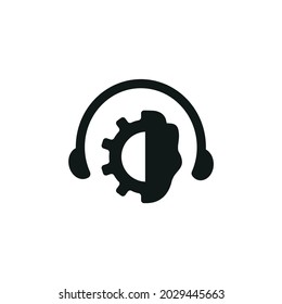 Support management icon, vector support management icon, support management, vector illustration