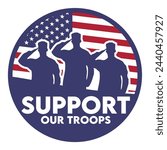support our troops united states of america