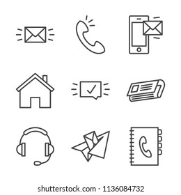 Support outline icon