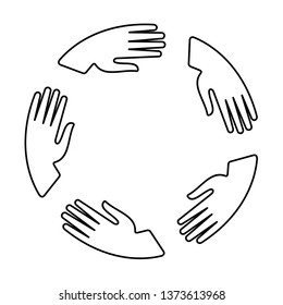 Support outline icon