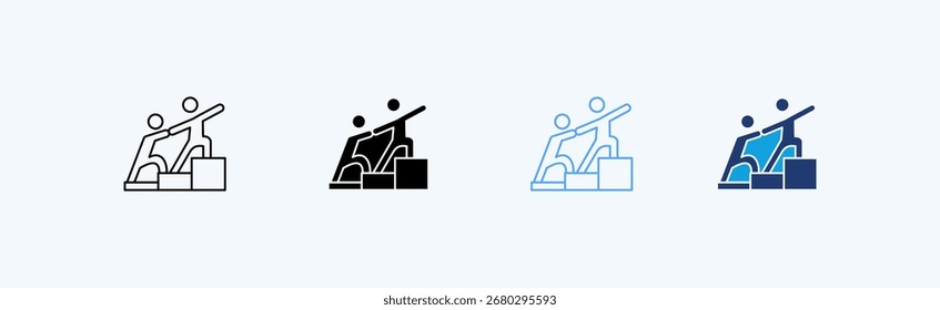 Support Outline Icon Illustration Vector