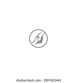 Umrisssymbol für den Umriss