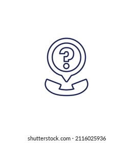 Icono de línea de llamadas telefónicas de asistencia en blanco