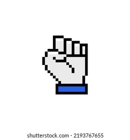 Support pixel icon vector design