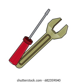 support repair tools concept help symbol