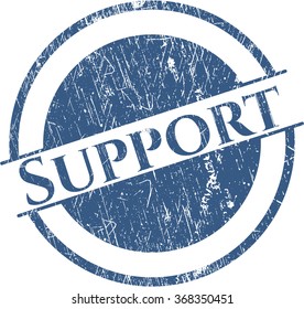 Support rubber grunge seal