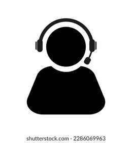 Support service or assistant chat icon. Vector consultant sign.
