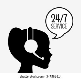 support service design, vector illustration eps10 graphic 