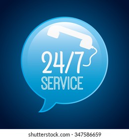 support service design, vector illustration eps10 graphic 