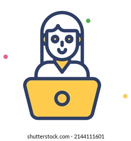 Support Service Healthcare Medical, vector graphic Illustration Icon.