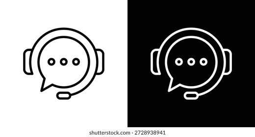 Gráfico de icono de servicio de Asistencia, trazo editable. Conveniente para el diseño del Sitio web, logotipo, App, Plantilla, y ui ux.
