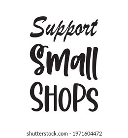 support small shops quote letters