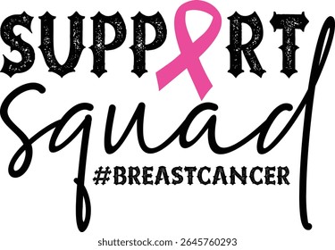 Support Squad Breast Cancer, Breast cancer design