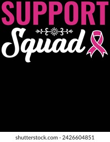 Support squad t shirt design support squad 