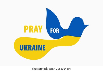 Support Ukraine background. Pray for Ukraine
