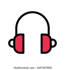 support vector flat color icon 