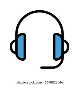 support vector flat color icon 