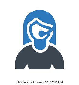 support vector glyph color icon 