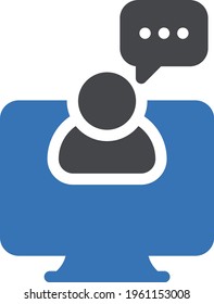 support vector glyph colour icon