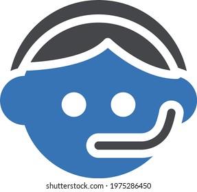support vector glyph colour icon
